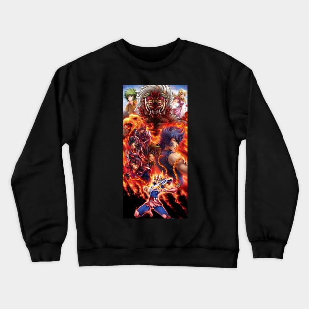 Soaring PHOENIX wings Crewneck Sweatshirt by Fetch